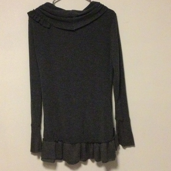 VENUS Ruffle Cowl Neck Tunic Top - Picture 6 of 8